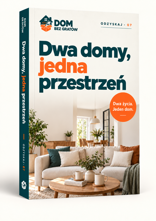 Dwa domy, jedna przestrzeń — okładka